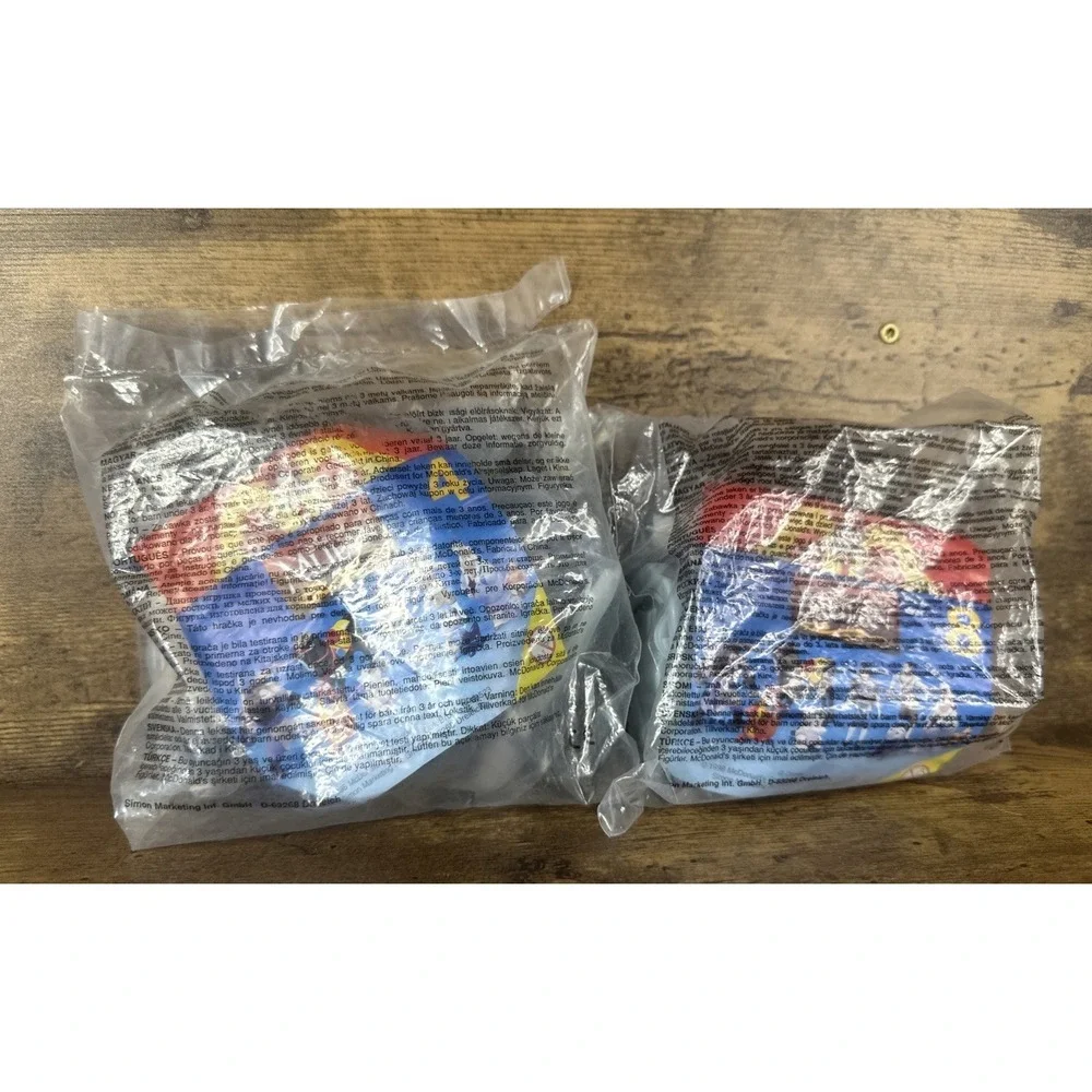 McDonald's #8 Mulan Chien Po Yao Ling & #4 Shan-Lu Happy Meal Toy Bundle Lot New